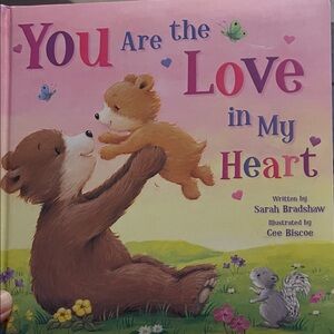 2/$10🎉 You Are the Love in My Heart Children’s Board Book by Sarah Bradshaw-EUC